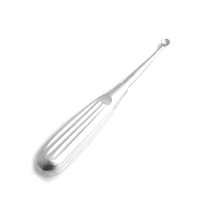 SPRATT BRUN MASTOID CURETTE #2 Surgical Ear Instrument