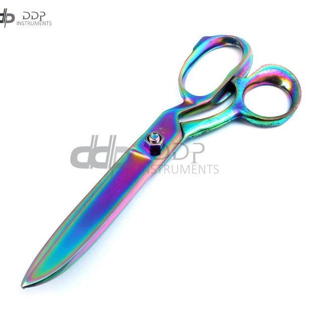 Scissors 8" Heavy Duty Upholstery Carpet/shear Tailor Scissors Multi Color