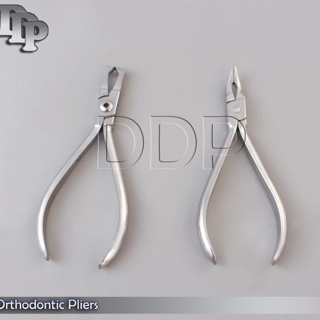 Set of 2 Bracket Remover Plier Straight & Weingart Plier Orthodontic Set