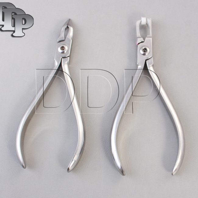 Set of 2 Posterior Band Removing Plier & Weingart Plier Orthodontic Dental