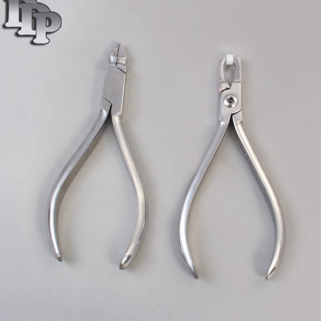 Set of 2 Young Plier & Posterior Band Removing Plier Orthodontic Instruments
