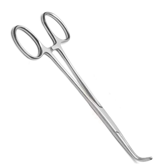 Stainless Steel Right Angle Angled Hemostat Mixter Forcep 5.5"