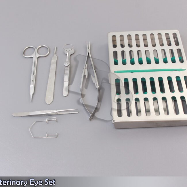Standard Veterinary Eye Set Surgical Veterinary Instruments, DDP-641