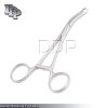 Surgical Bone Holding Forceps 16cm Orthopedic Curved Ratchet Instruments