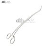 Wexler Aorta Aneurysm Clamp 10'' - Curved DeBakey Atraumatic jaws SR-614