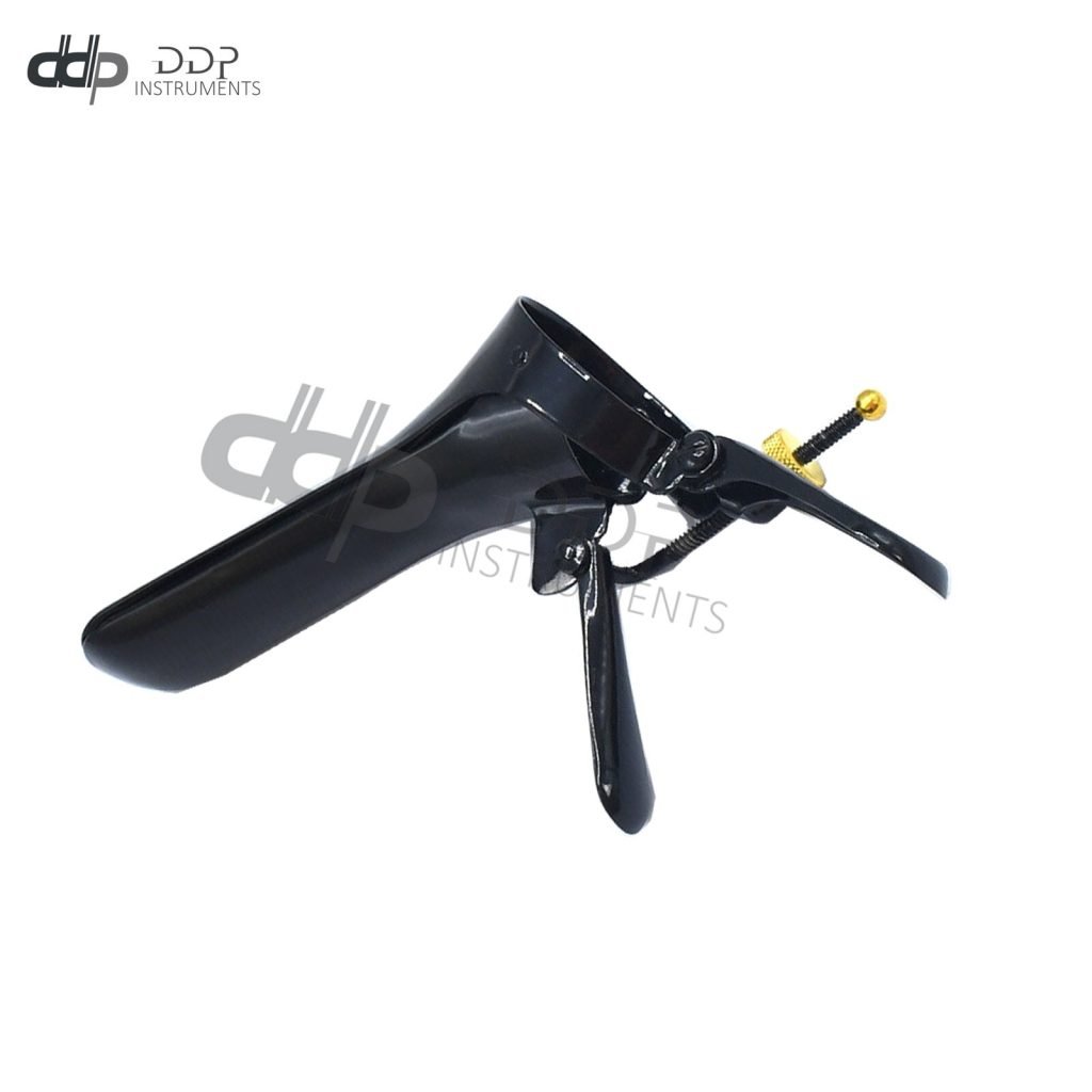 1 Pc Cusco Vaginal Speculum Small Black Coated Surgical Instruments
