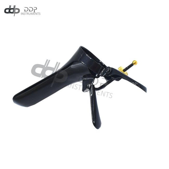 1 Pc Cusco Vaginal Speculum Small Black Coated Surgical Instruments