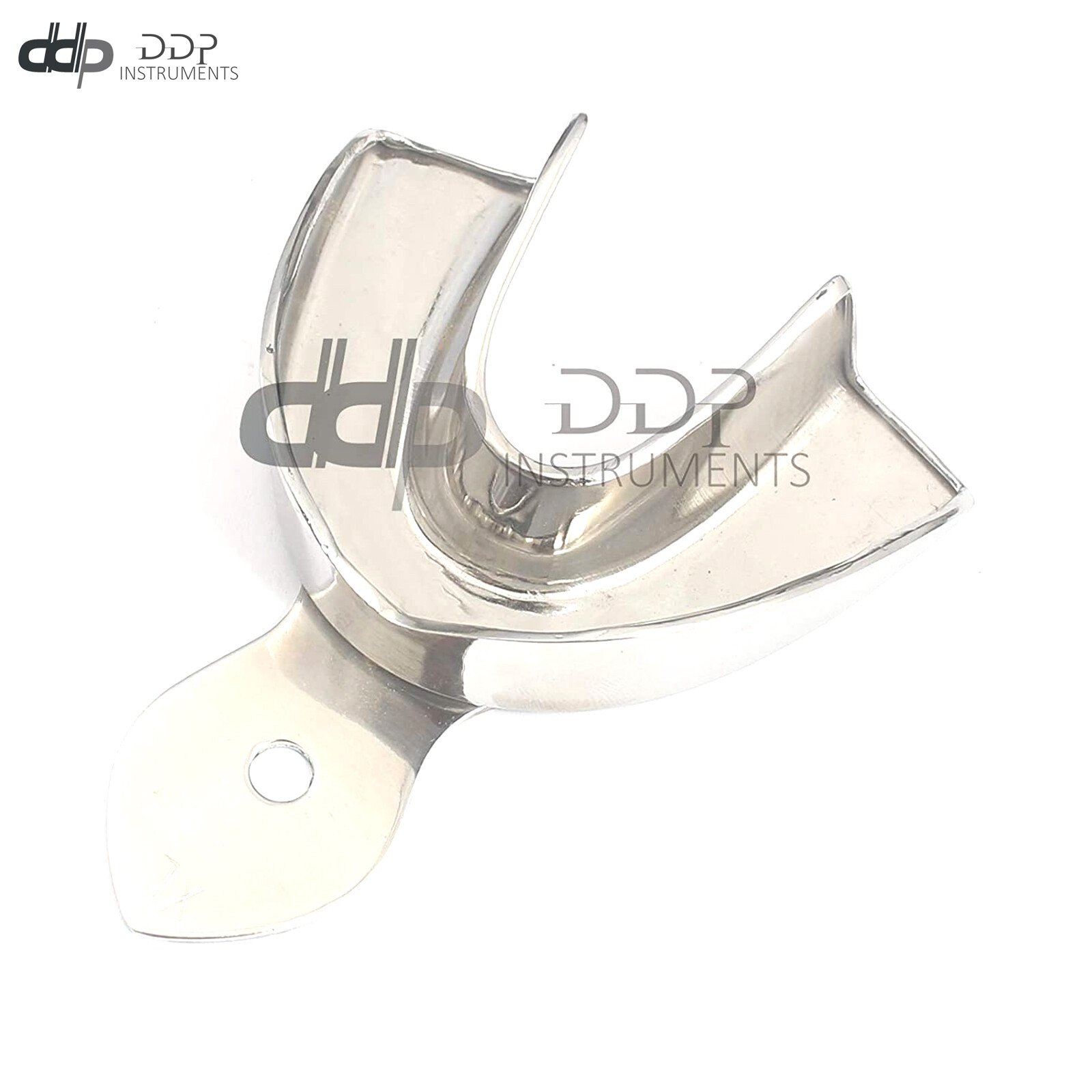 1 x Dental Impression Tray,Upper X Large Size, Non Perforated Stainless Steel