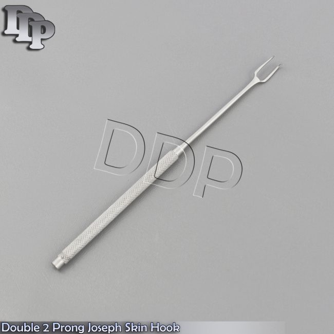10× Joseph Skin Double Hook 5mm Sharp Prongs 6.25" Retractor Surgical Instrument