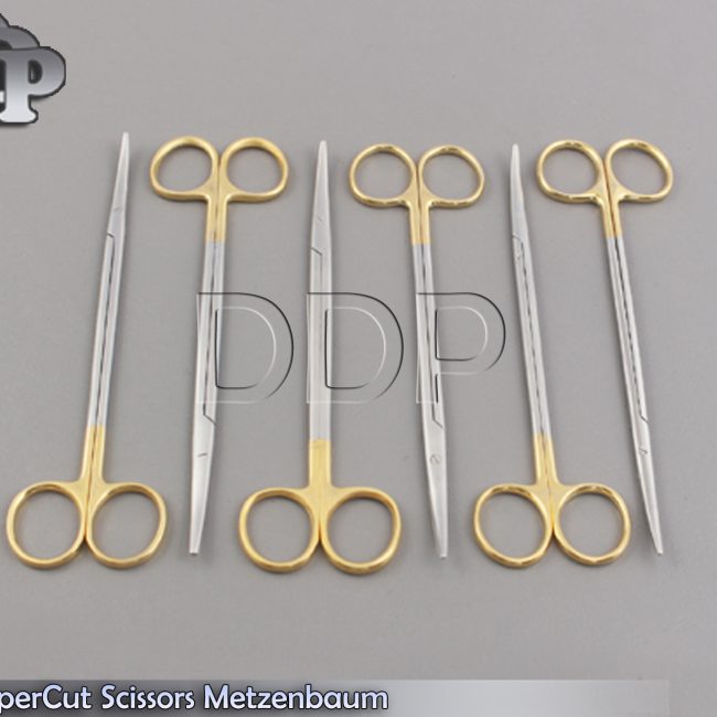 12 SuperCut Scissors Metzenbaum 7" Surgical Dental Veterinary Instruments Curved