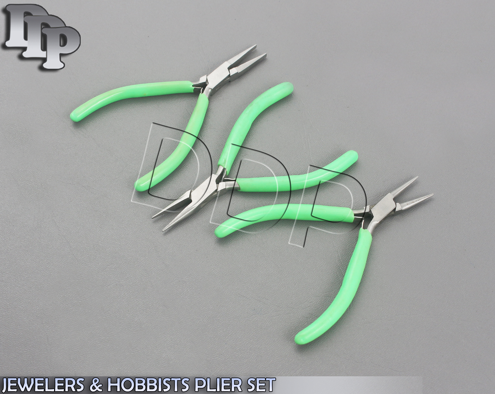 3 PC JEWELERS & HOBBISTS PLIER SET