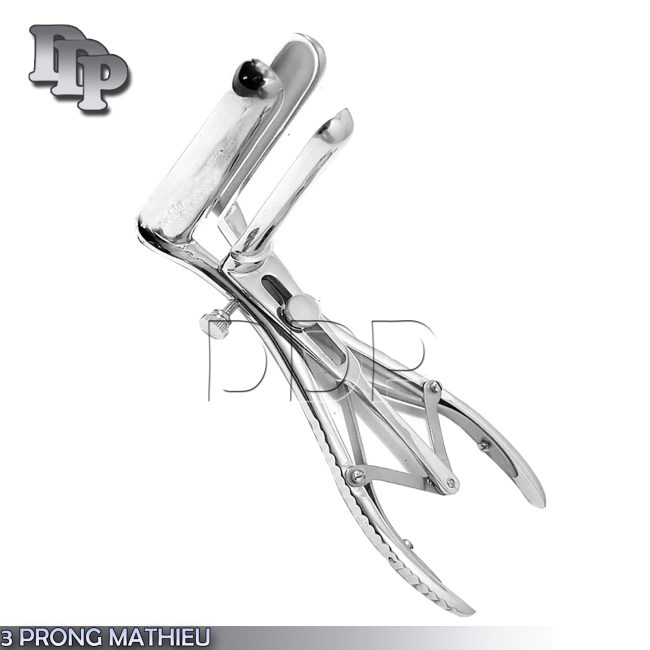 3 Prong Mathieu Anal Vaginal Rectal Rectum Medical Exam Speculum Instruments