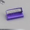 30 Holes Opening Dental Burs Holder Aluminum Endo Box Purple DN-2082