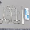 4 PC CLASSIC SUTURE  REMOVAL KIT SET (SCALPEL HANDLE #4+ 5 BLADES #21)