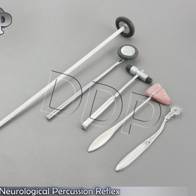 5 PCS Neurological Percussion Reflex Buck Taylor Hammer Queen Square Pinwheel