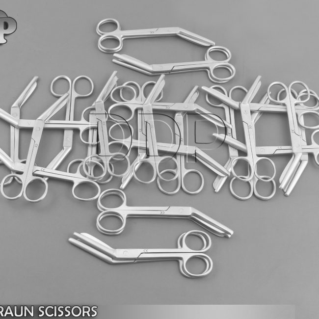 50 NEW STAINLESS STEEL BRAUN STADLER EPISITOMY SCISSORS 5.5" SURGICAL INSTRUMENT