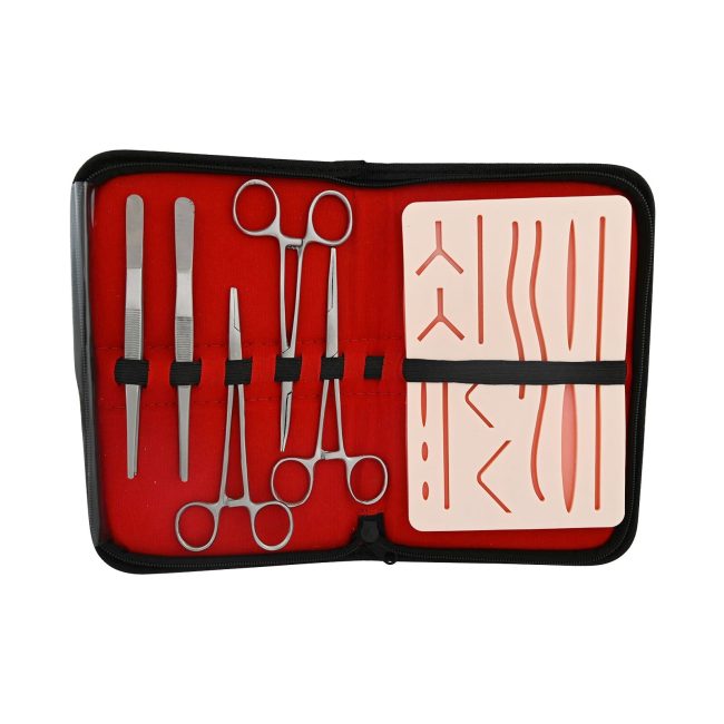 6 Pc Suture Practice Kit for Complete Knots Training Medical Vet Student DS-1730