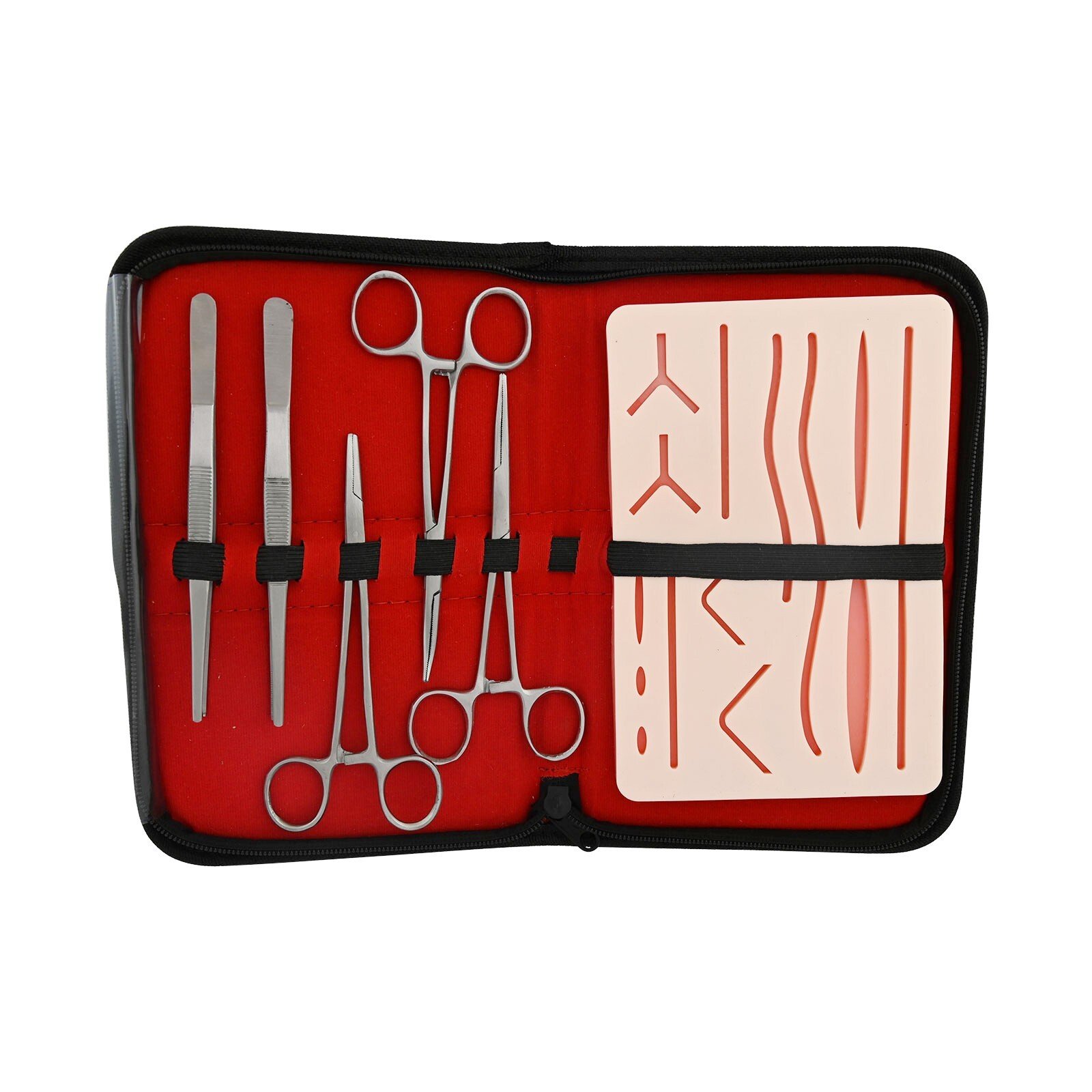 6 Pc Suture Practice Kit for Complete Knots Training Medical Vet Student DS-1730