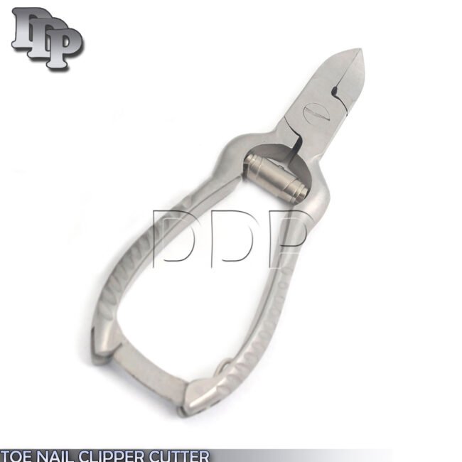 6 Pcs Toe Nail Clipper Cutter Surgical Steel Heavy Duty Barrel Spring 5.5"