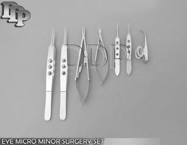 8 Pc O.r Grade Eye Micro Minor Surgery Ophthalmic Kit EY-012