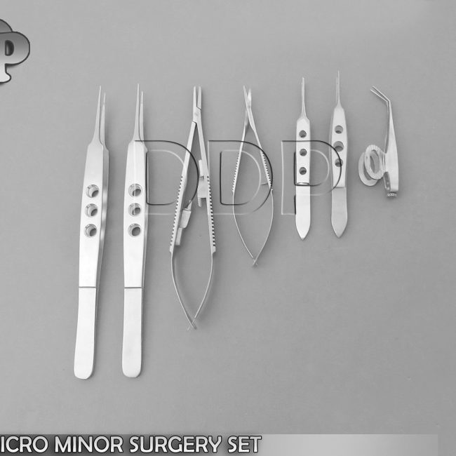 8 Pc O.r Grade Eye Micro Minor Surgery Ophthalmic Kit EY-012