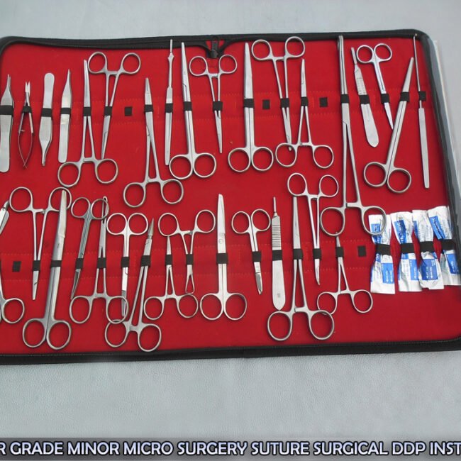 80 PC O.R GRADE MINOR MICRO SURGERY SUTURE SURGICAL Instruments