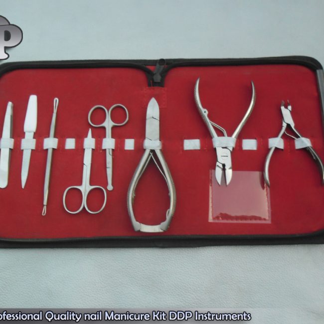 9 PCS Professional Quality nail Manicure Kit Tool Set, BTS-163