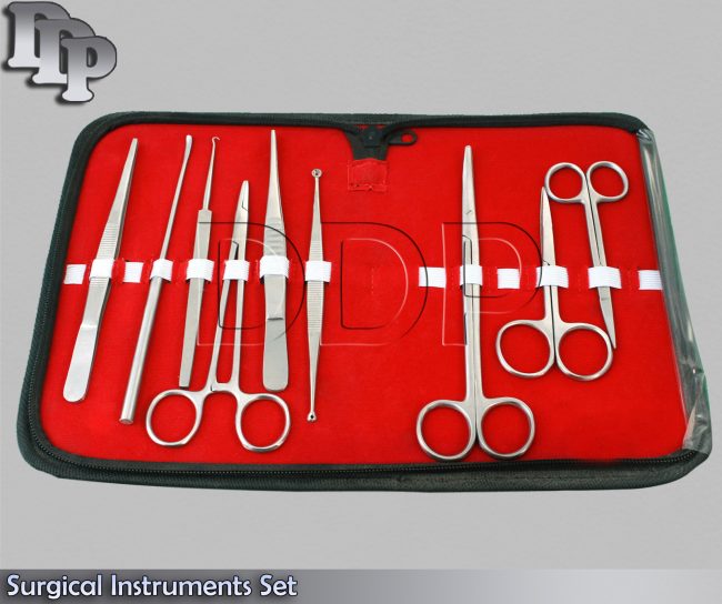 9 Pcs Surgical Instruments Set DS-638