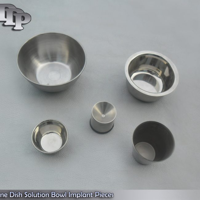 Bone Dish Solution Bowl Implant Pieces Abutment Holder Irregation