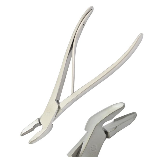 Clovis Vincent Rongeur 7'' Curved Stainless Steel Surgical Orthopedic  OP-206