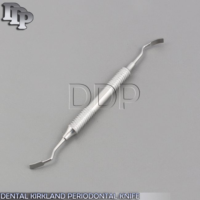 DENTAL KIRKLAND PERIODONTAL KNIFE 15/16 HOLLOW HANDLE PACIFATED AUTOCLAVABLE