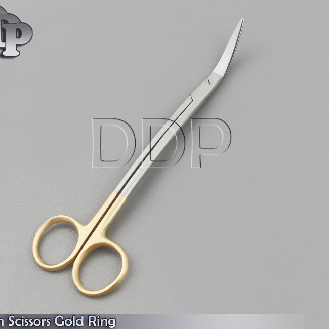 Dean Scissors 7" Gold Plated Surgical Instruments