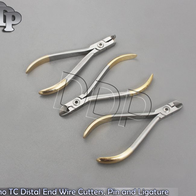 Dental ADDLER Ortho TC Distal End Wire Cutters, Pin and Ligature cutter Pliers