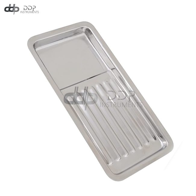 Dental Curette Explorer Probe Scaler Tray 8"(21cm)×4.7"(12cm)×0.6"(1.5cm)DS-1596