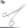 Dental Hemostat Kelly Locking Forceps 5.5'' Surgical Straight Veterinary Pliers