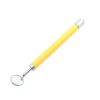 Dental Mirror WITH LIGHT (Yellow Color) Dental Instruments