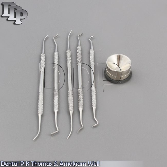 Dental PK Thomas Wax & Modelling Carver Cement Mixing Amalgam Well Pot Lab Tools