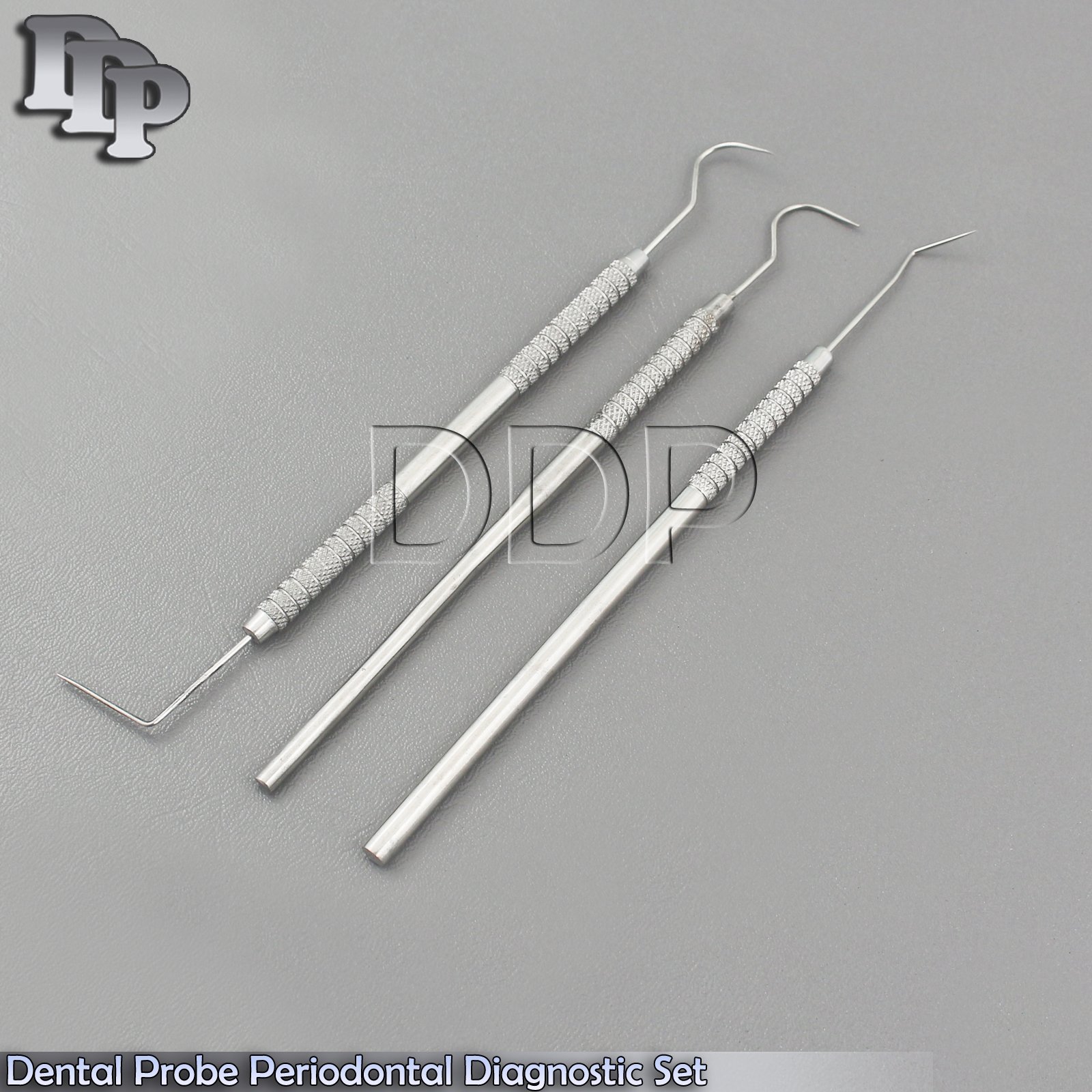 Dental Probe 6 Periodontal Diagnostic Probe 23 Explorer Hook Tartar Remover Tool - Image 3