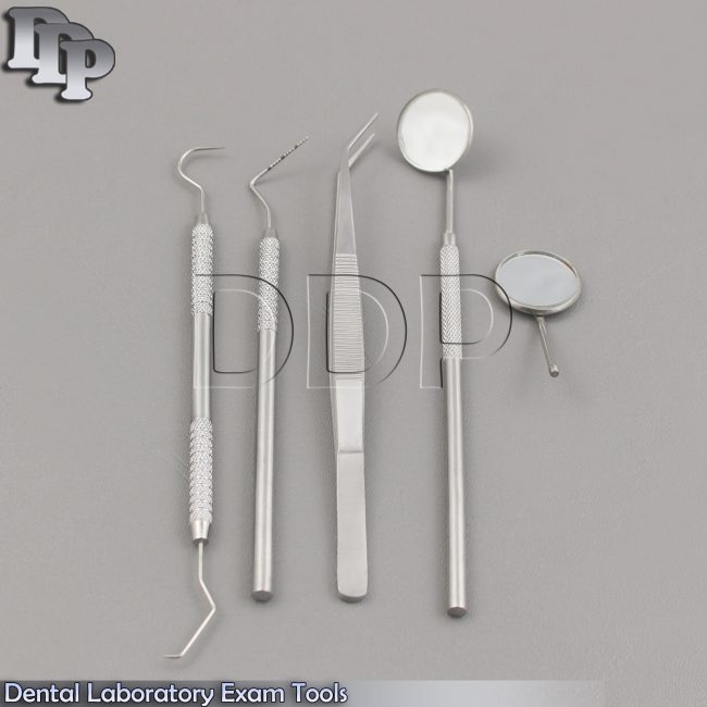 Dental Student Examination Instruments kit Perio Color Marking Probes Explorers