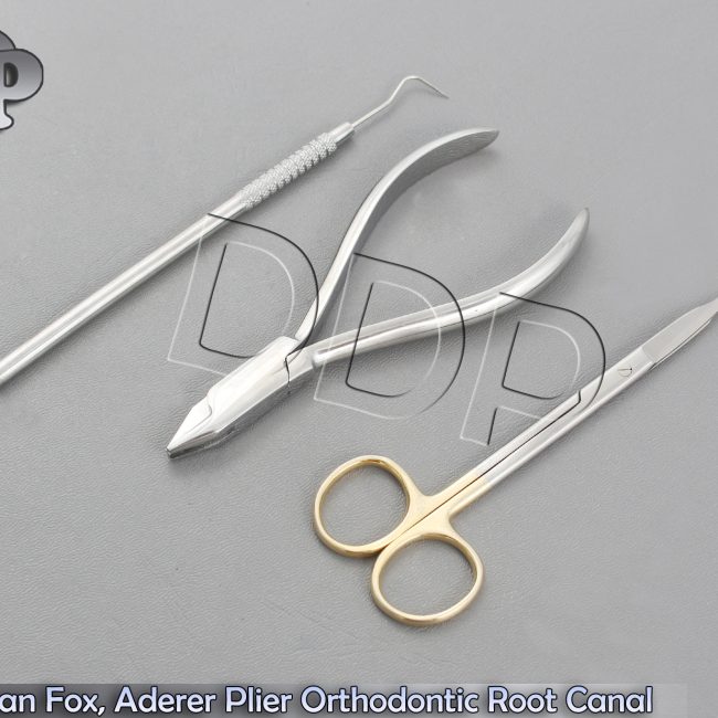 Dental Surgical Goldman Fox Aderer Plier Orthodontic Root Canal Spreader D11 NEW