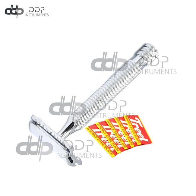 Double Edge Stainless steel Shaving Safety Razor - Men's Classic 5 Blade BTS-314