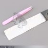 Eyebrow Plucking Tweezers 3.5'' fine point colored stainless