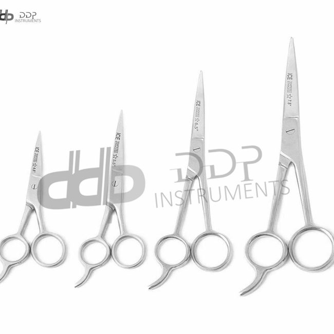 Ice Tempered Stainless Steel Styling Hair Cutting Scissors Barber (Pack of 4)