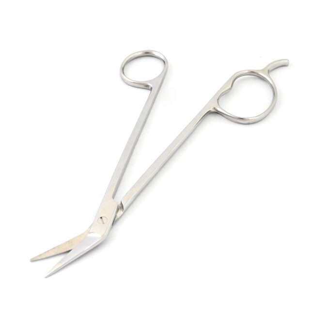 Long Handle Toenail Scissors 8'' Large Ring Clippers Manicure Pedicure DS-1843