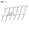 Lot Of 12 Pieces Carmalt Forceps Curved 6.25" Surgical Instruments Stainless