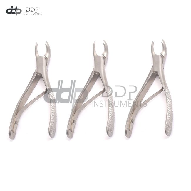 Lot Of 3 Pieces Dental Extracting Forceps No.17SK Lower Molar American Pattern