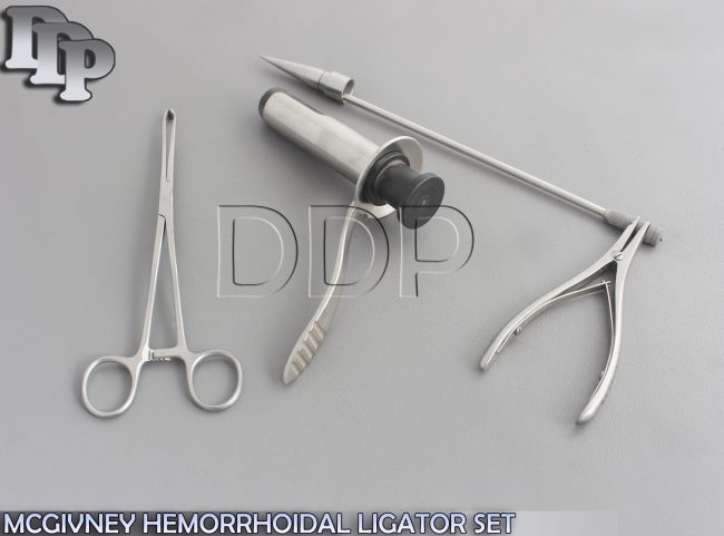 MCGIVNEY HEMORRHOIDAL LIGATOR SET Complete.Rectal Instruments