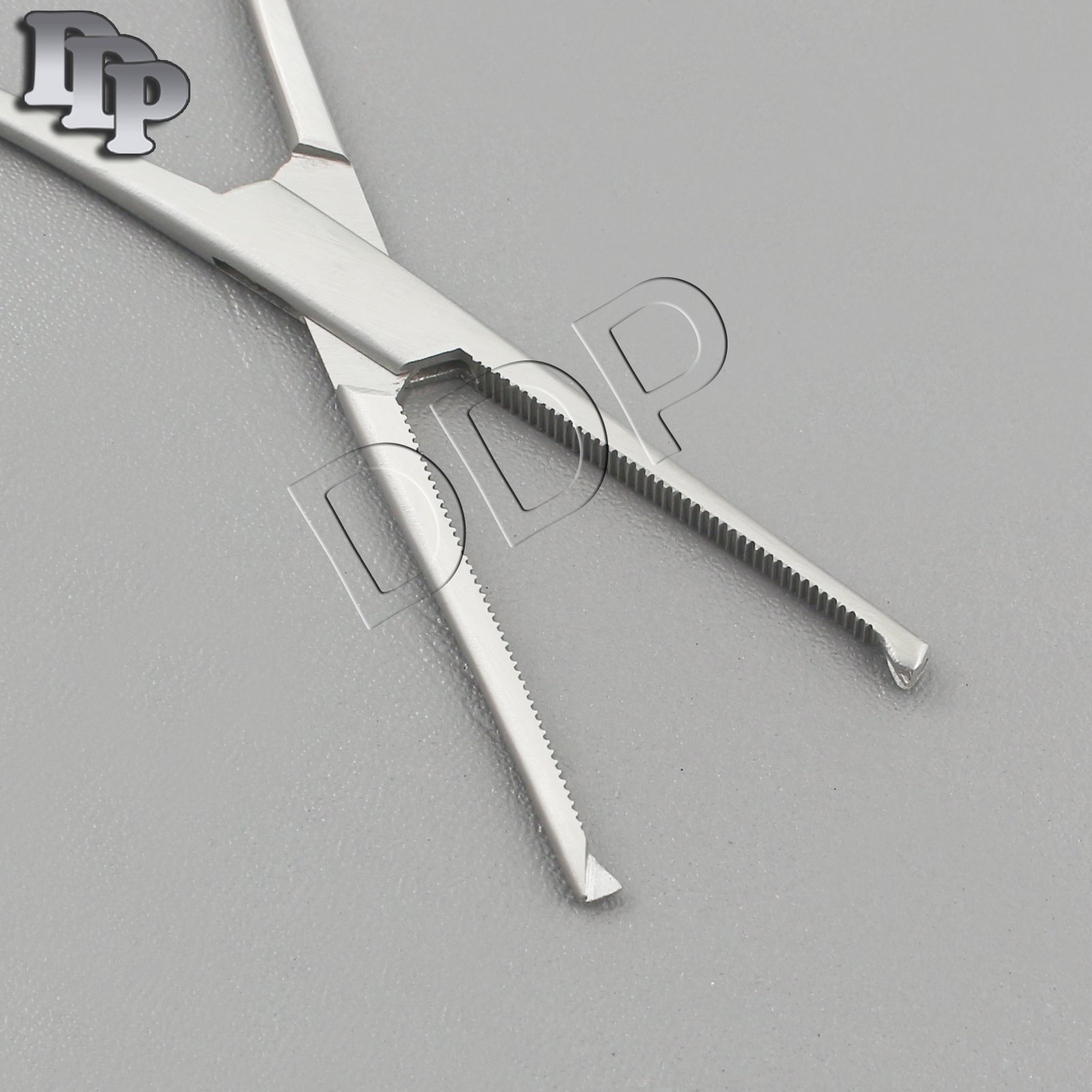 Micro Halsted Kocher Forceps 5.5'' Straight 1x2 Hemostatic Surgical Artery - Image 3