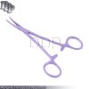 Mosquito Forceps Curved 5" Surgical Instruments (Purple Color )