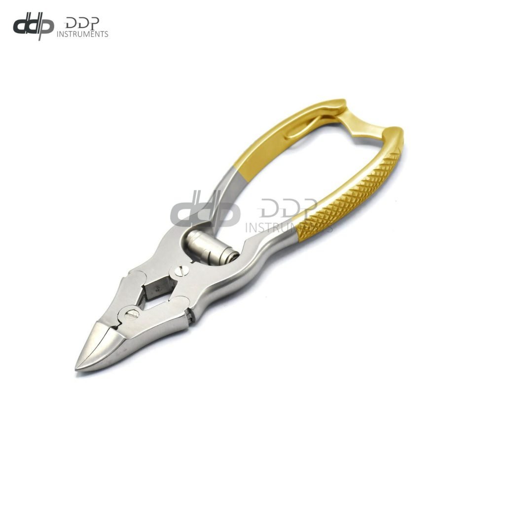 Mycotic Toe Nail Clipper Gold Surgical Instruments